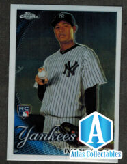 2010 Topps Chrome #214 Rookie IVAN NOVA Yankees/Tigers